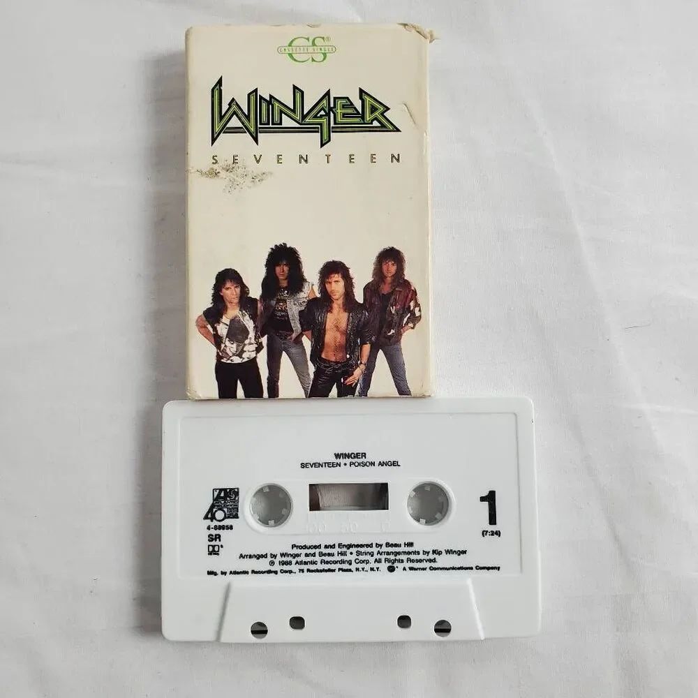 Winger Seventeen / Poison Angel Cassette Single (1988)